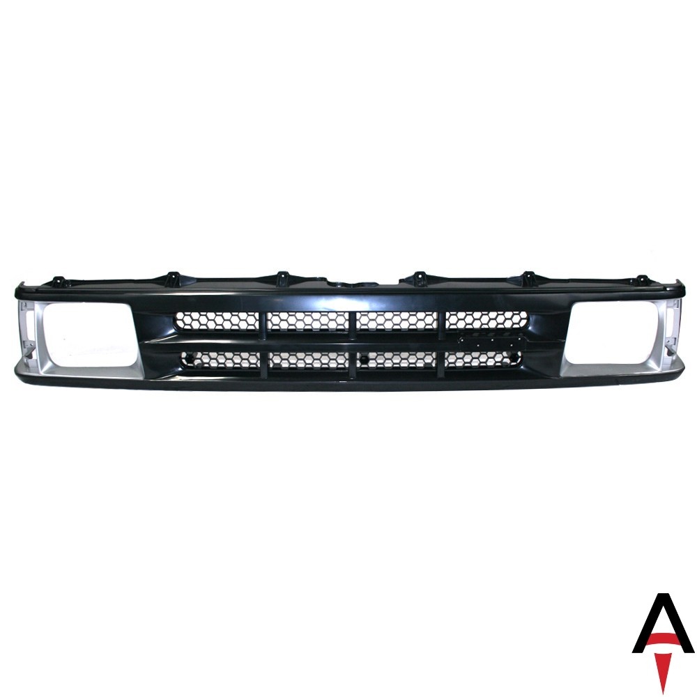 Black Grille with Argent Painted For 1990-1993 Mazda B2200 B2600 Pickup ...